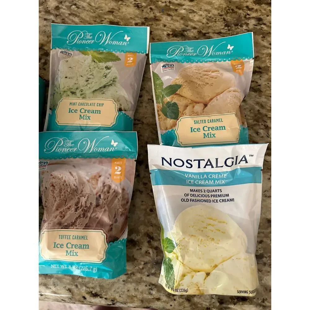Nostalgia Electric Ice Cream Maker, Gelato, Frozen Yogurt, or Sorbet makes 1 pnt